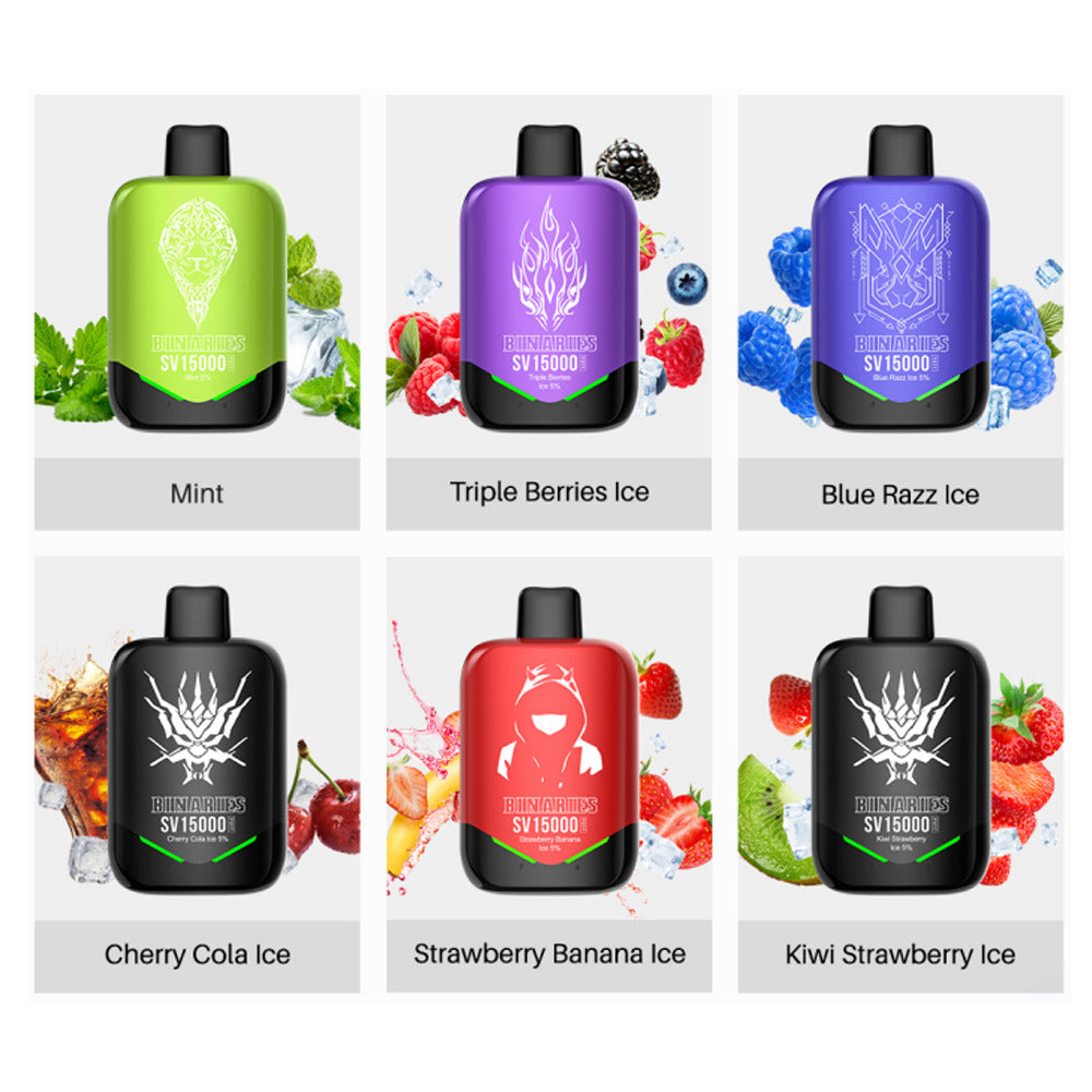 HorizonTech Binaries Cabin Disposable SV | 15000 Puffs | 20mL | MOQ 10 | Group Photo