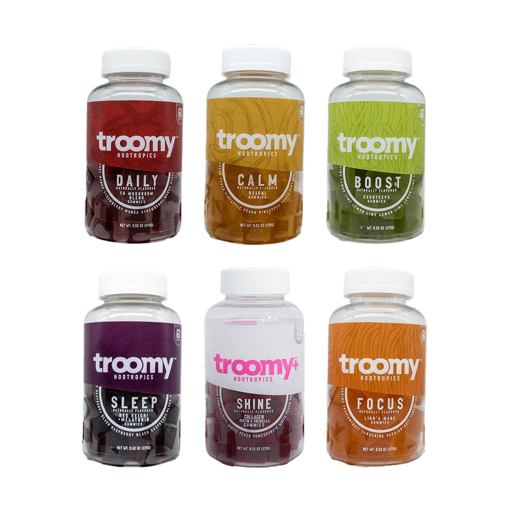 TROOMY NOOTROPICS Gummies 60ct Bottle