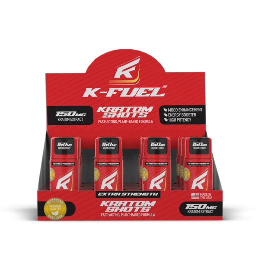 K-Fuel Kratom Shots 75mg (12pc Display)