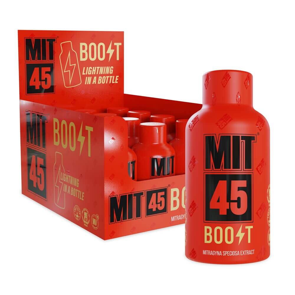 MIT45 Kratom Boost Liquid Shots 52mg 59mL Bottle (12pc Display)