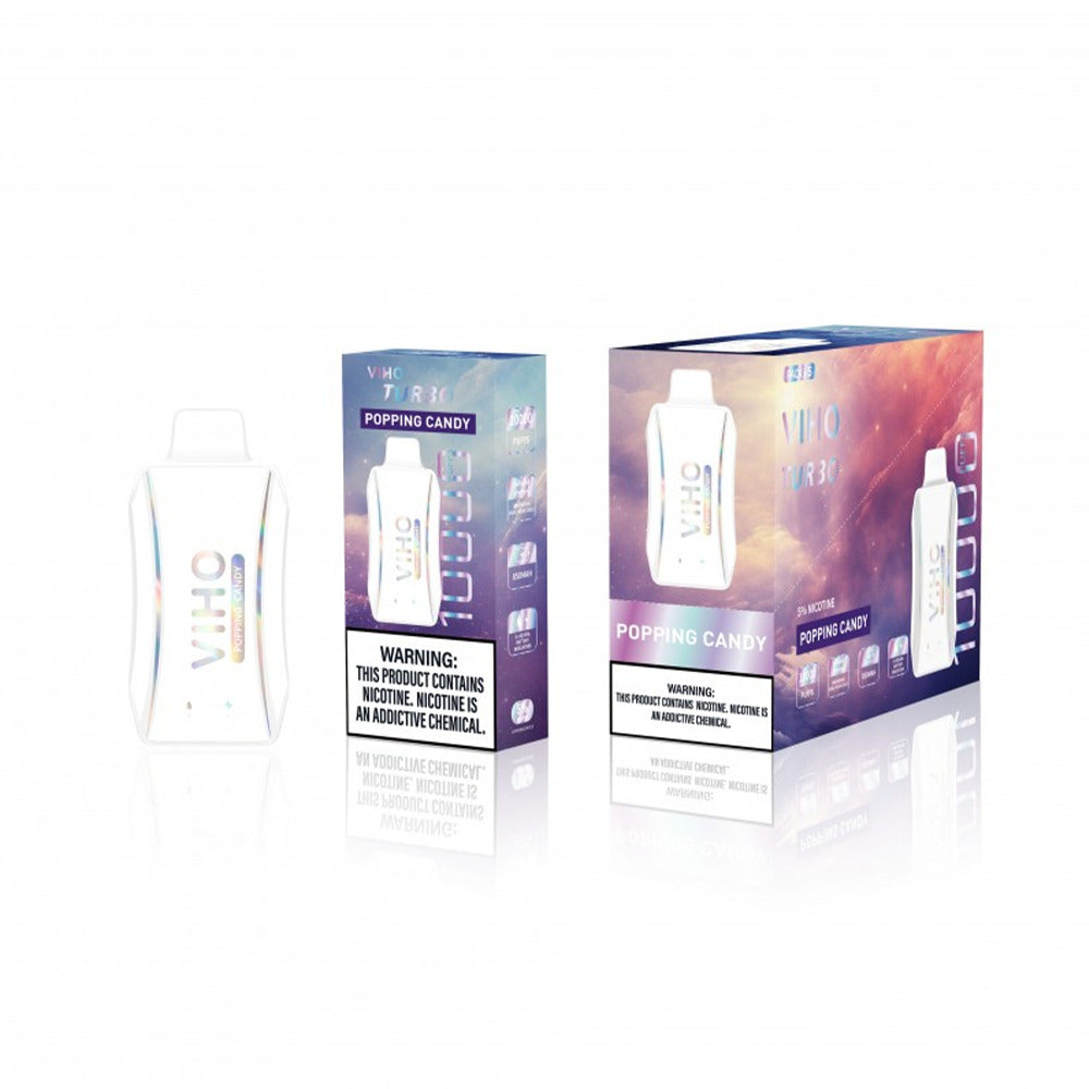 Viho Turbo Disposable | 10000 Puffs | 17mL | 50mg | MOQ 5 | Popping Candy with packaging