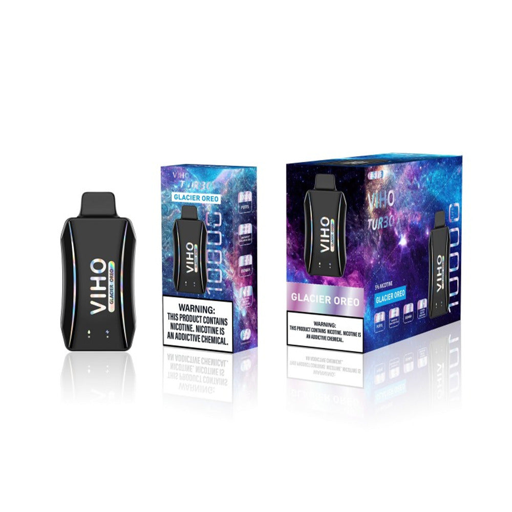 Viho Turbo Disposable | 10000 Puffs | 17mL | 50mg | MOQ 5 | Glacier Oreo with packaging