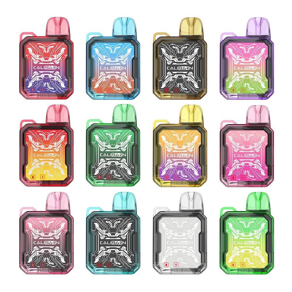 Caliburn Bar B6000 Disposable | 6000 Puffs | 12mL | 50mg | MOQ 5 | Group Photo