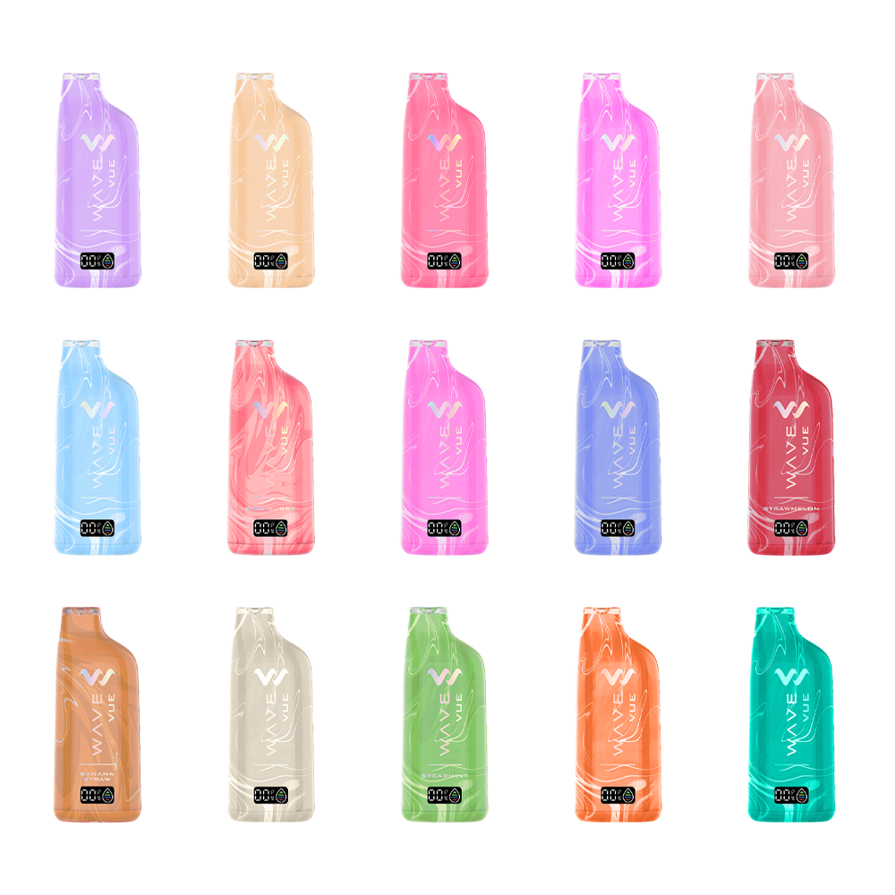 Wave Vue Disposable | 10000 Puff | 18mL | 50mg | MOQ 5 | Group Photo