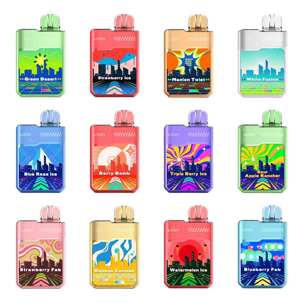 Geek Bar Digi Flavor Lush Disposable | 20000 Puffs | 18mL | 50mg | MOQ 5 | Group Photo