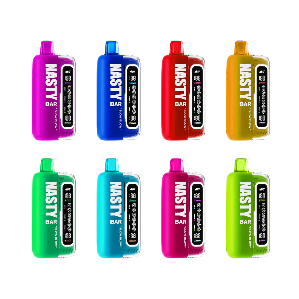 Nasty Bar XL Disposable | 20000 Puffs | 17mL | 50mg | MOQ 5 | Group Photo