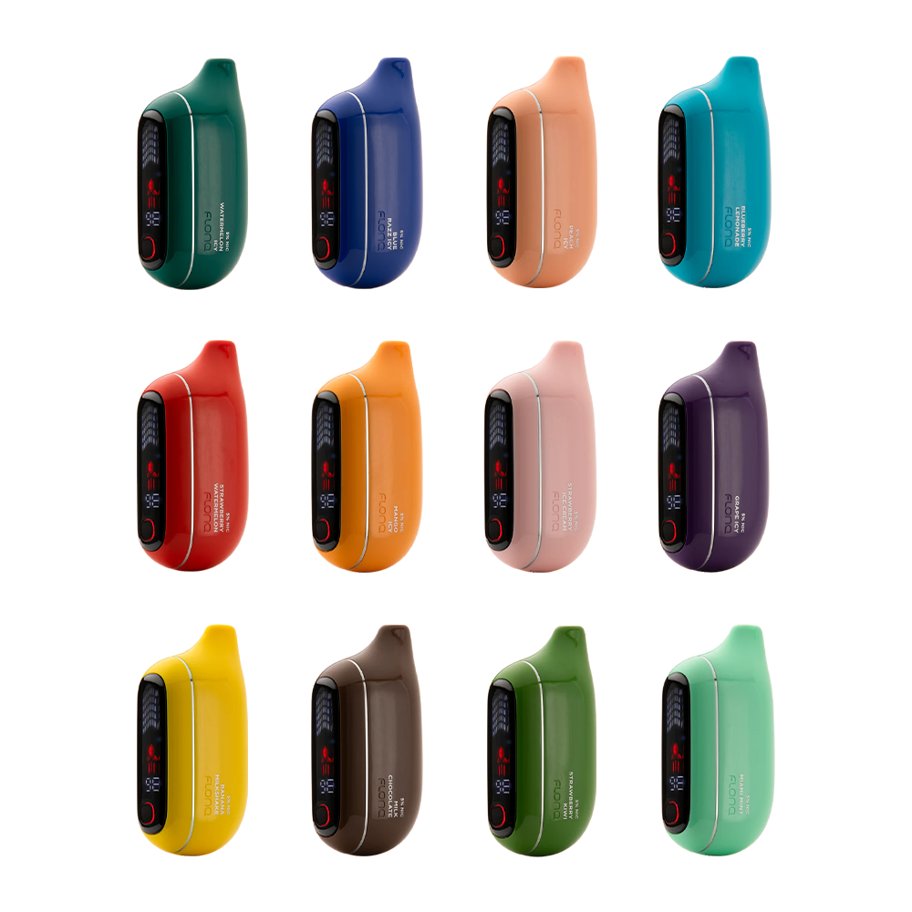 FLONQ Max Pro Disposable | 20000 Puffs | 18mL | 50MG | MOQ 5 | Group Photo