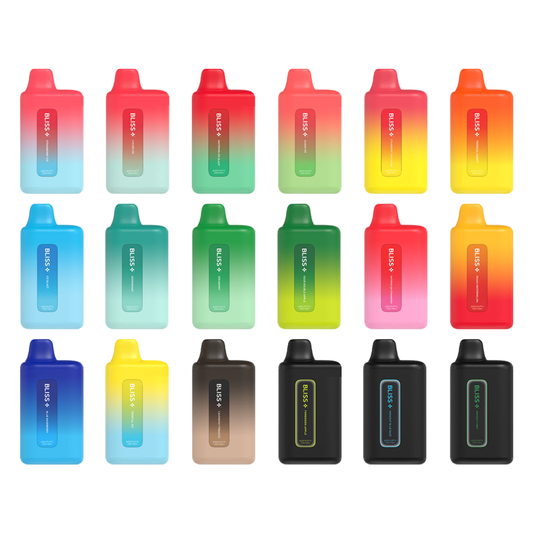 Bliss Bar Disposable | 6000 Puffs | 14mL | 50mg | Group Photo