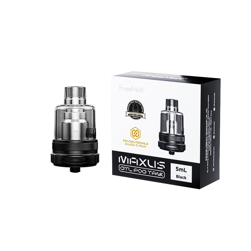 Freemax Maxus DTL Pod Tank | Black with Packaging