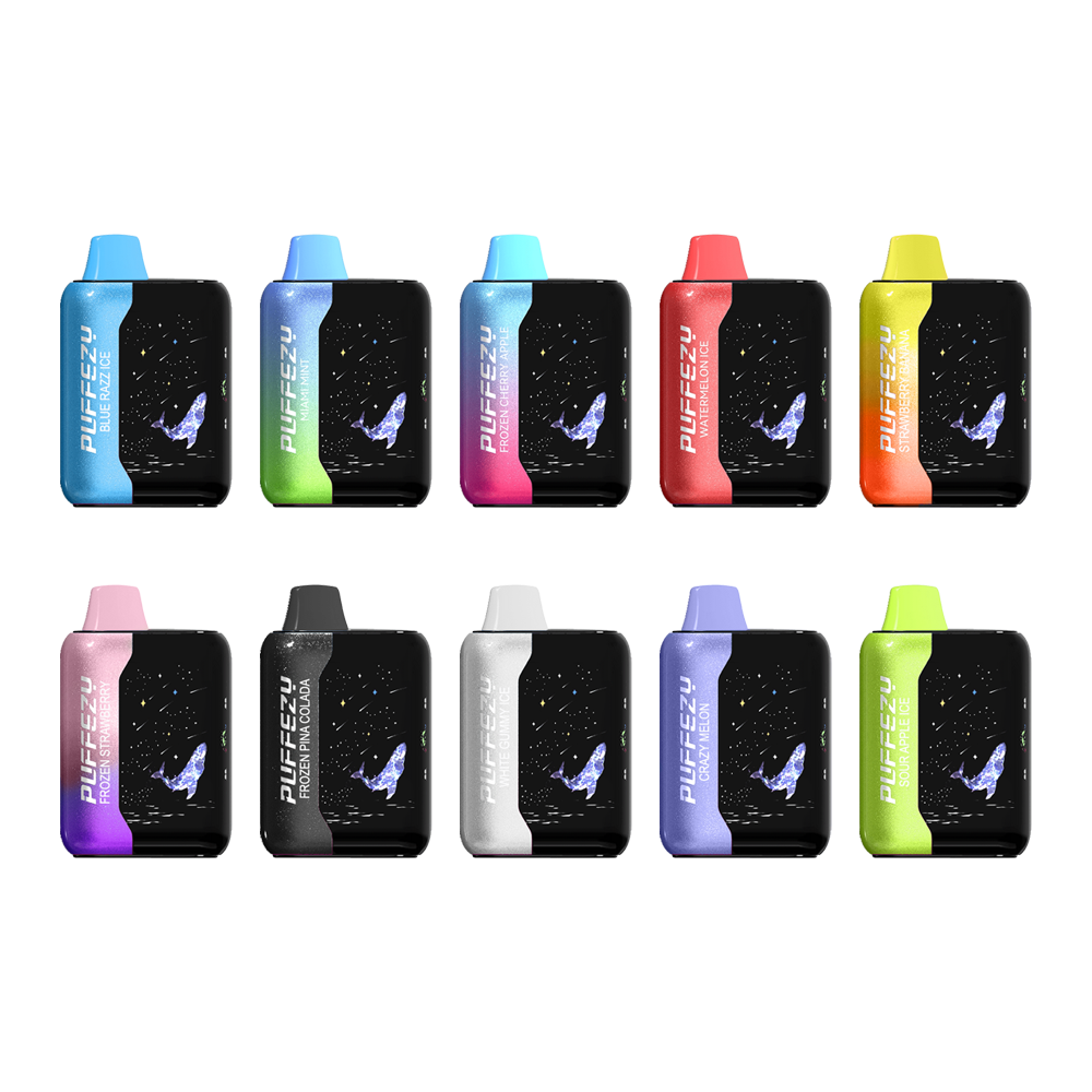 PUFFEZY Planet X Disposable | 25000 Puffs | 18mL | 50mg | MOQ 5 | Group Photo