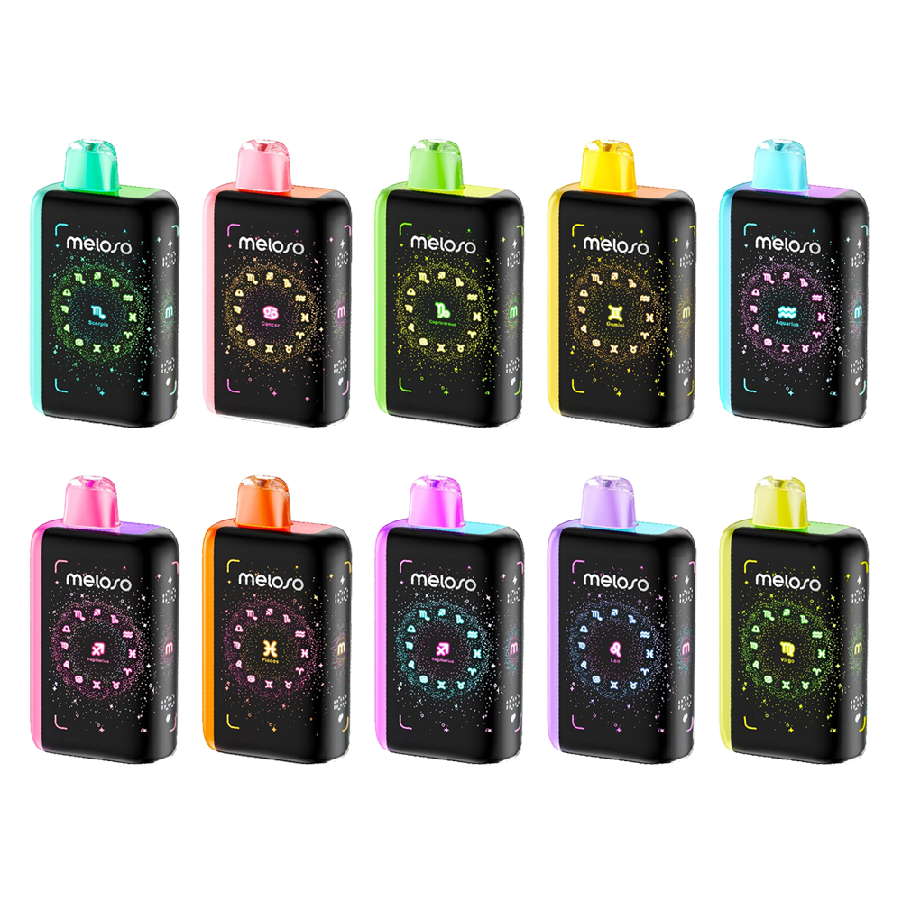 Geek Bar Meloso Bar Disposable | 30000 Puffs | 18mL | 50mg | MOQ 5 | Group Photo