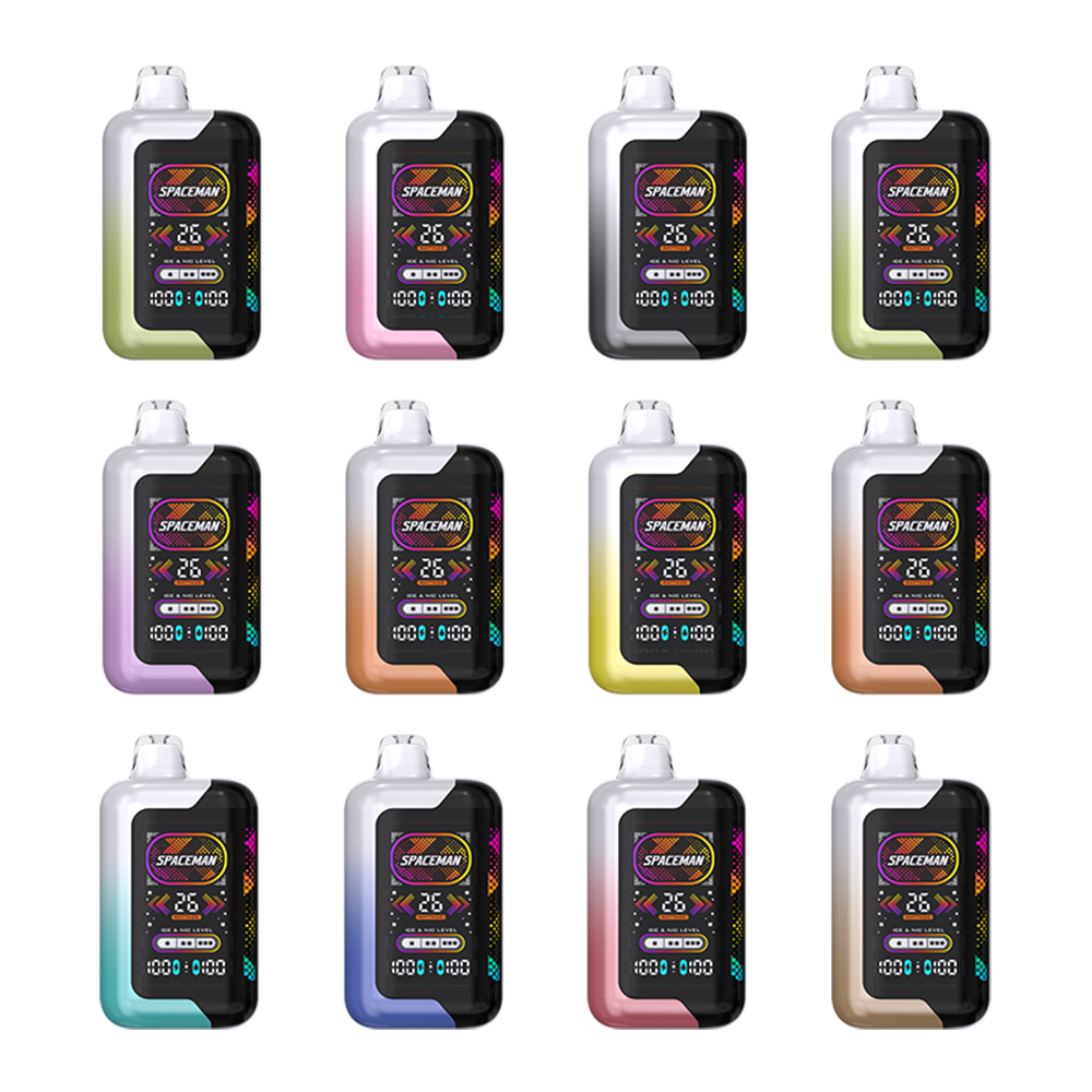 SMOK Space Man SP40000 Disposable | 40000 Puffs | 20mL | 50mg | MOQ 5 | Group Photo