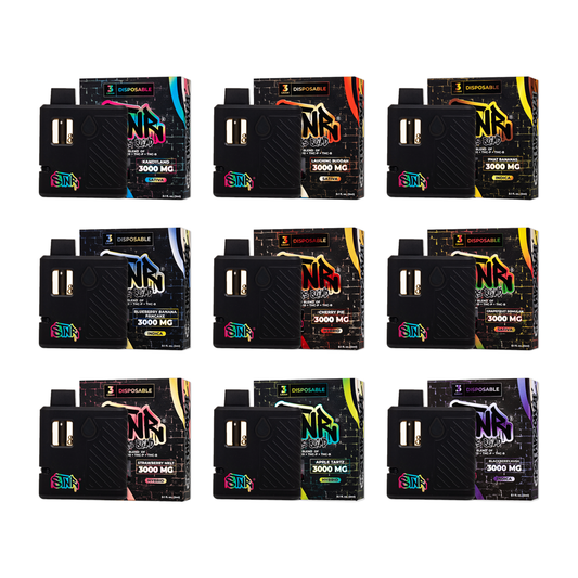 STNR Stoners Blend Disposable (3g) • THCP + THCB + D8 + D10 - Group Photo