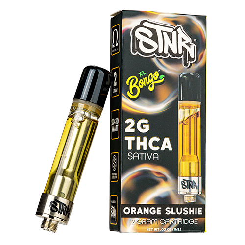 STNR Bongo THC-A Cartridge (2g) | Orange Slushie with Packaging