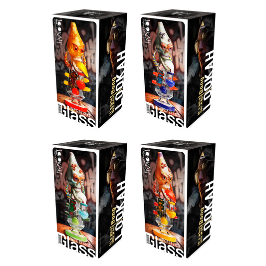 Lookah 11″ Cool Dry Bones Skull Water Pipe (WPC1212) - Group Photo