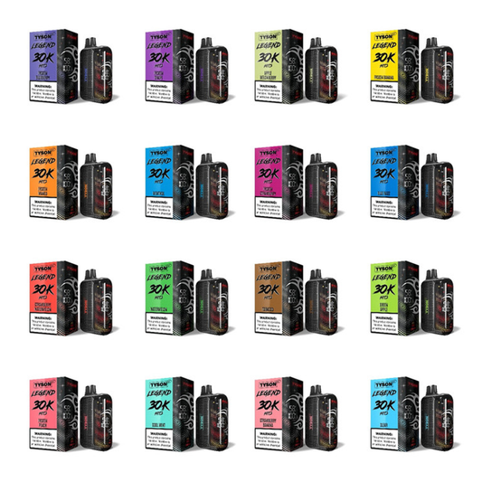 Tyson 2.0 Legend Disposable 30k Puffs 50mg (16mL) • MOQ 5 - Group Photo