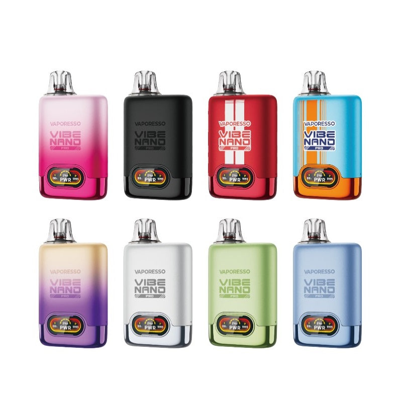 Vaporesso Vibe Nano Pro (Kit PS) 1500mAh - Group Photo