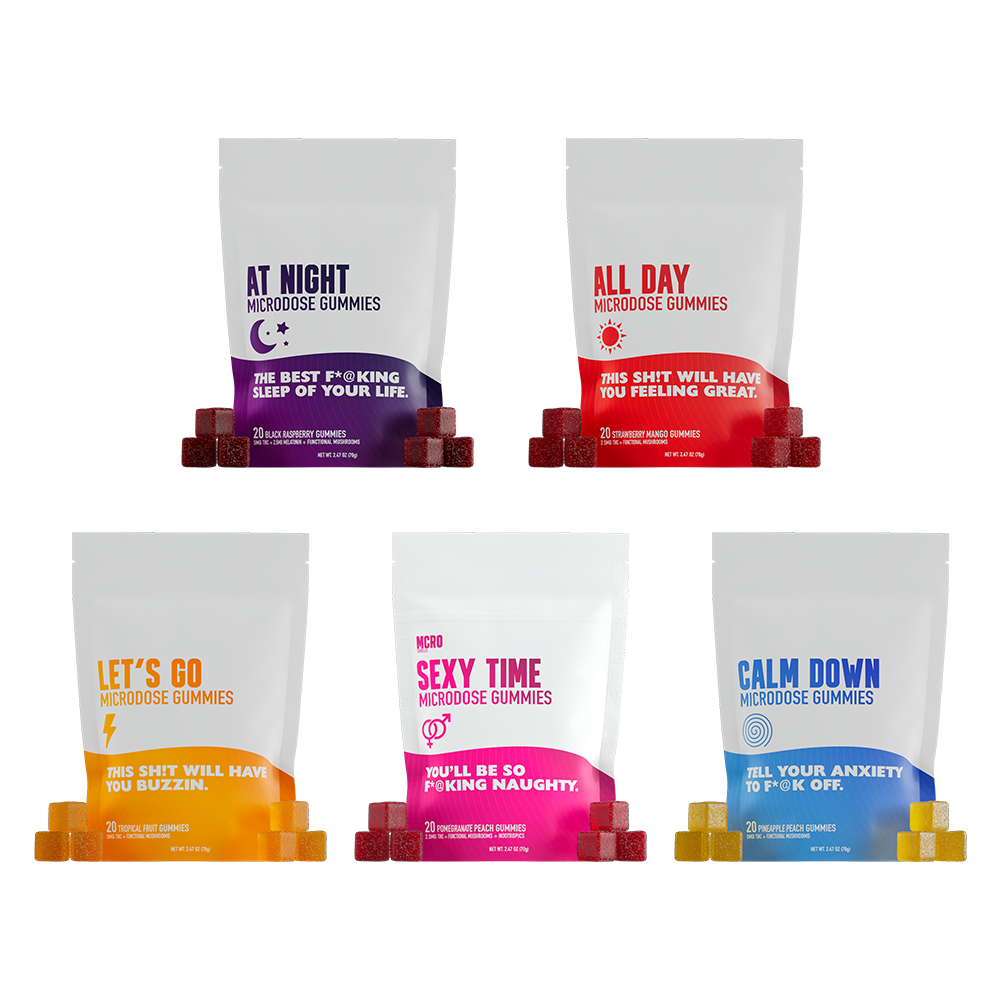 MRCO Edibles Gummies (20ct Pouch) - Group Photo