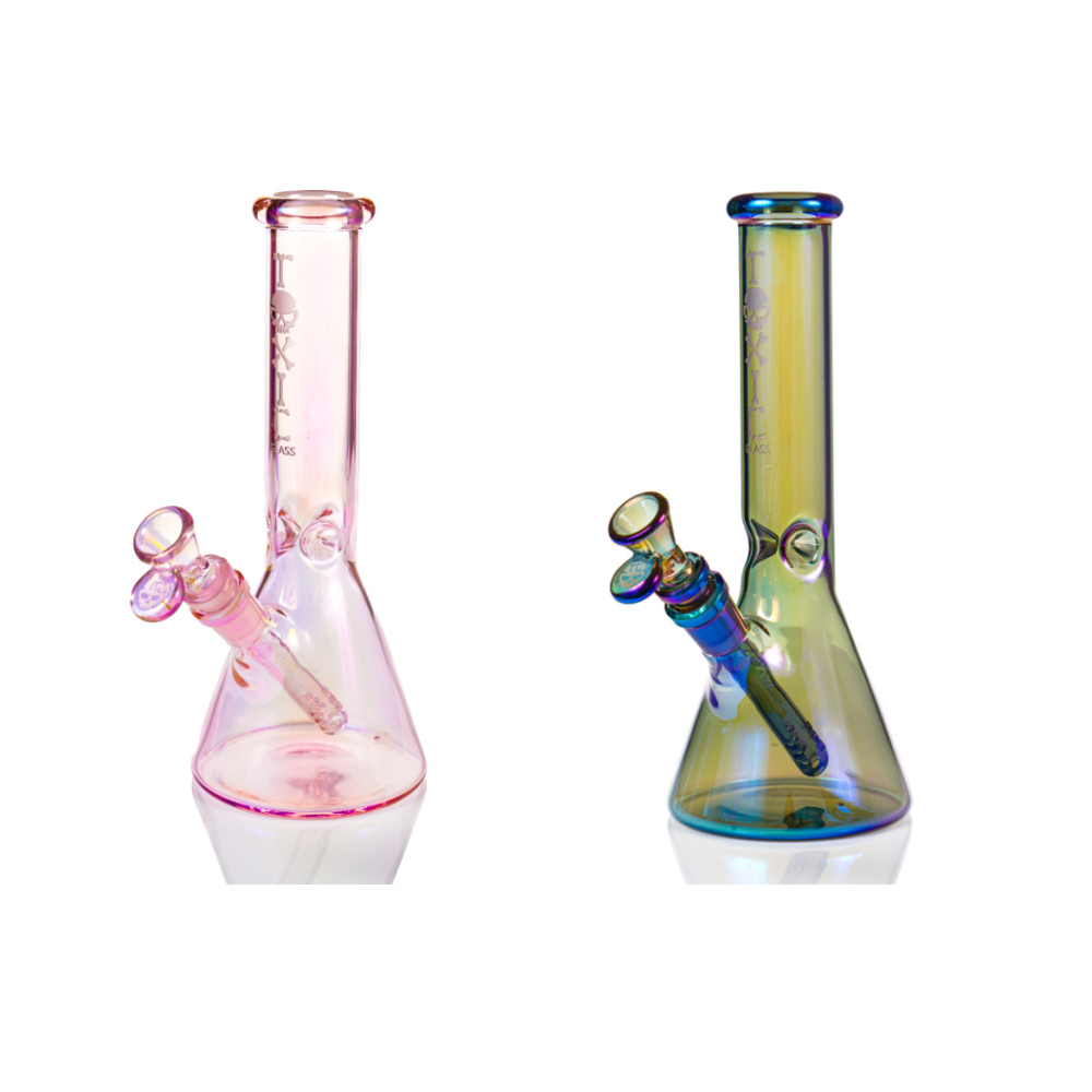 MKGlass (Water Pipe) TX98 10″ Electroplated Trophy Beaker - Group photo