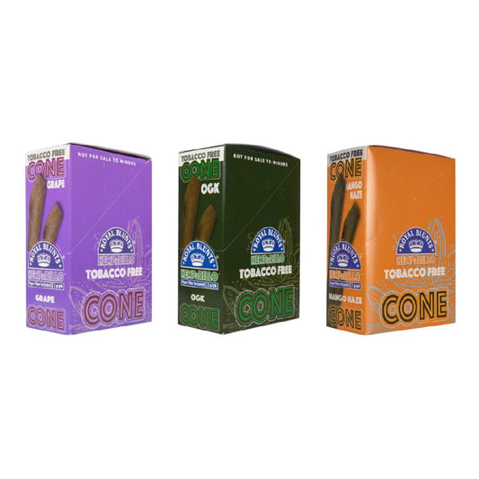 Royal Blunts Hemparillo Cone Paper Filter Included (2P/PK) - Group Photo