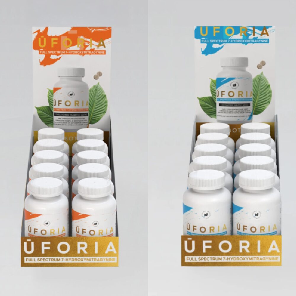 UFORIA 7-Hydroxymitragynine (Bottle) - Group Photo