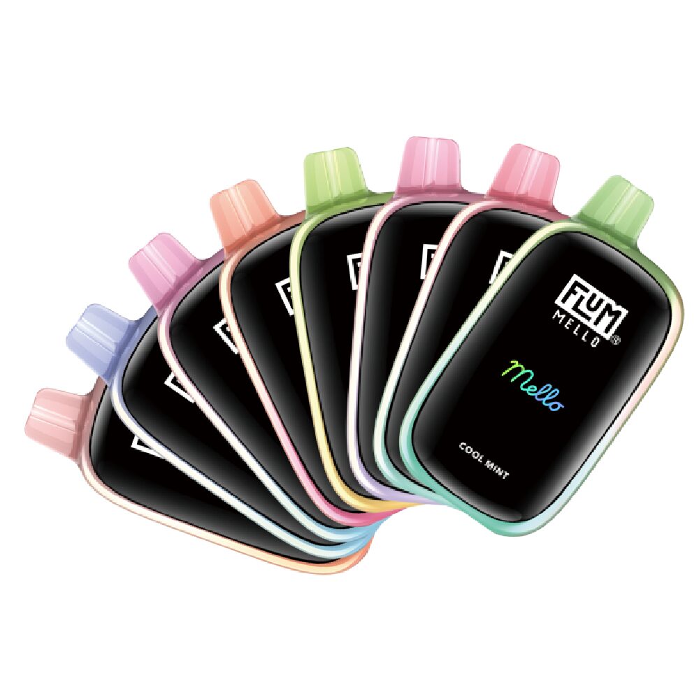 Flum Mello Disposable | 20000Puff | 15mL | 50mg | MOQ 5 | Group Photo