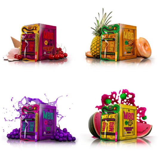 Humble Delta Pre-rolls MH M80 THC-A (8g 2ct Pouch) - Group Photo