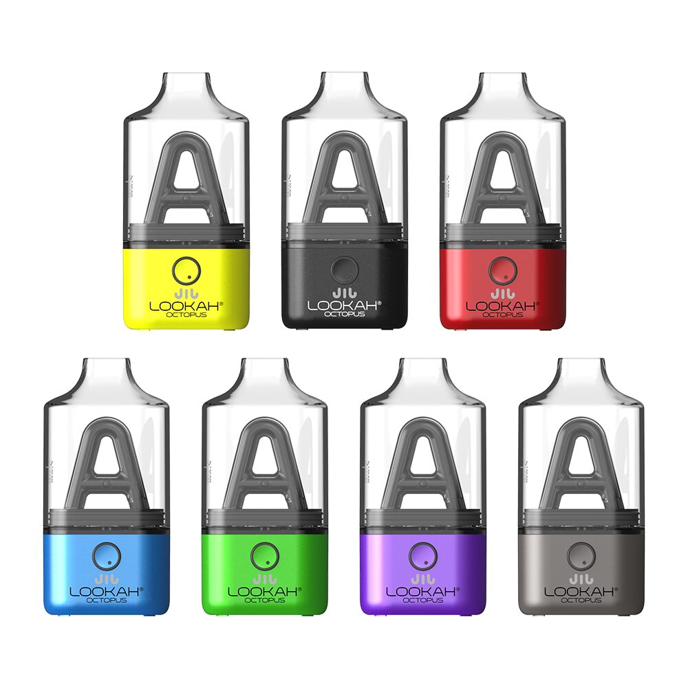 Lookah (Wax Vaporizer) Octopus E-Rig | Group Image