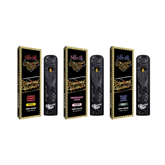 Hidden Hills x Diamond Boyz (DispoDelta)(1g) Diamond Reserve THCA + THCH - Group Photo