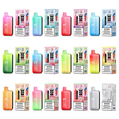 SWFT 3TK (Dispo) | 40000Puff | 24mL | Nic + Sweet + Ice Control | Group Photo with packaging