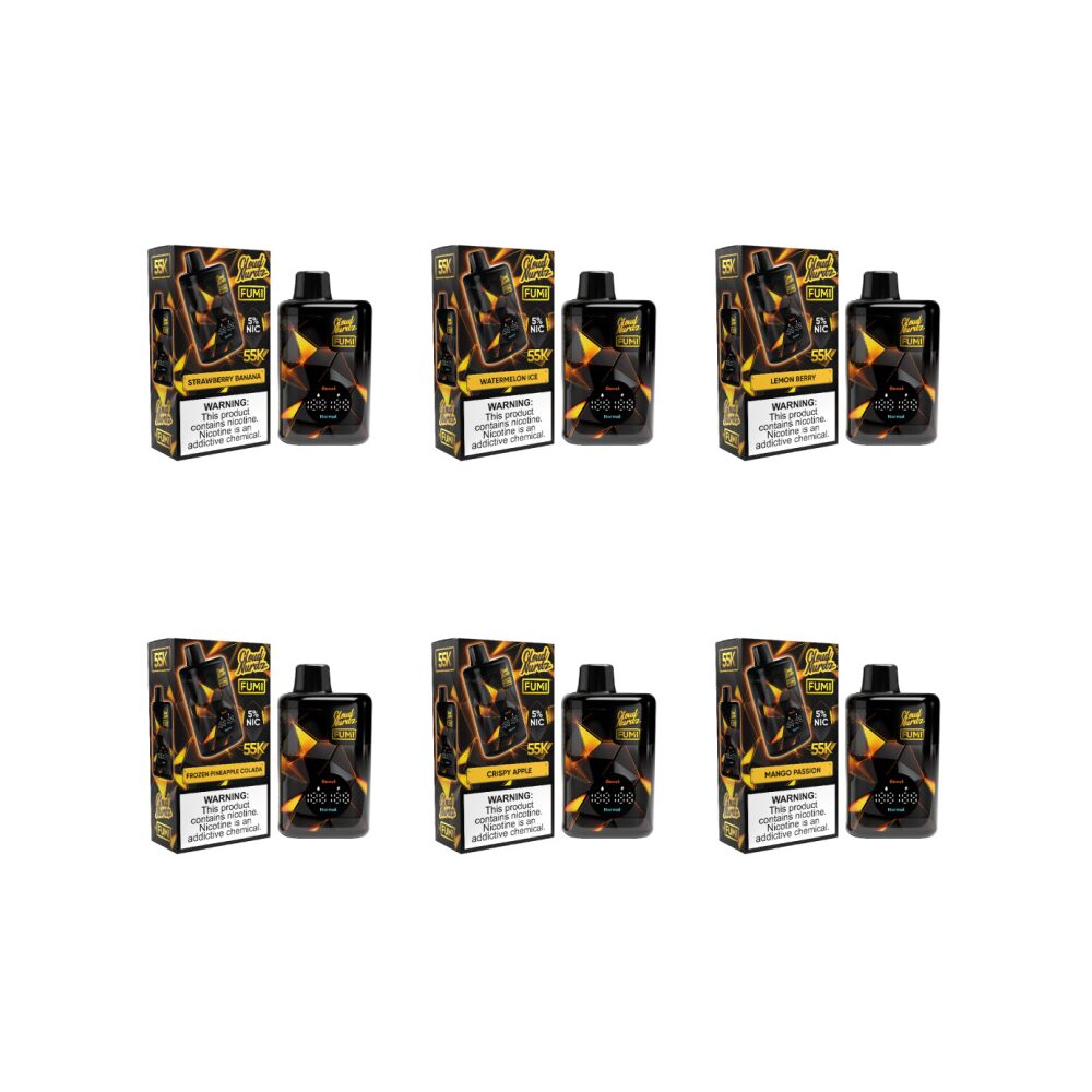 Fumi x Cloud Nurdz (Dispo) | (55000Puff) | (20mL) | Group Photo