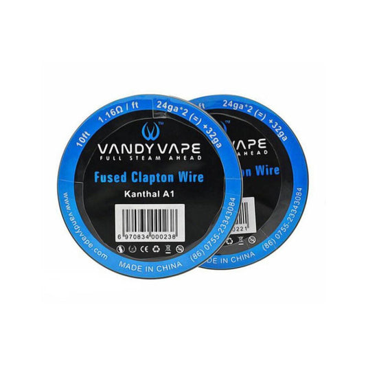 Vandy Vape Build Wire (Wire Spools)(10ft) Fused Clapton Kanthal A1