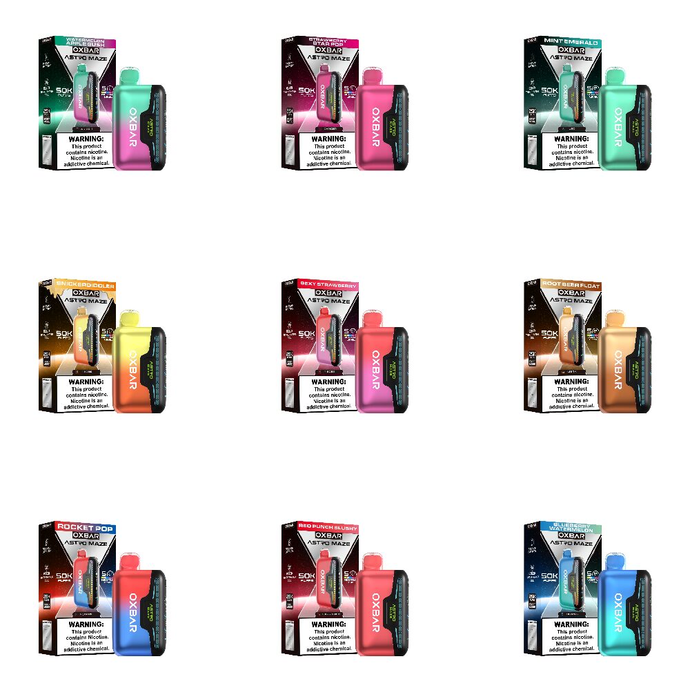 Oxbar Astro Maze (Dispo)(50000Puff)(14mL) - Group Photo
