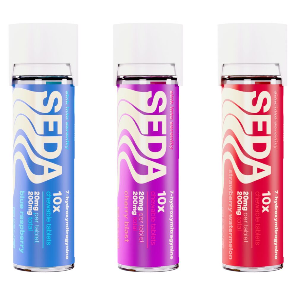 SEDA – Kratom- 20mg 10ct Tablet - Group Photo