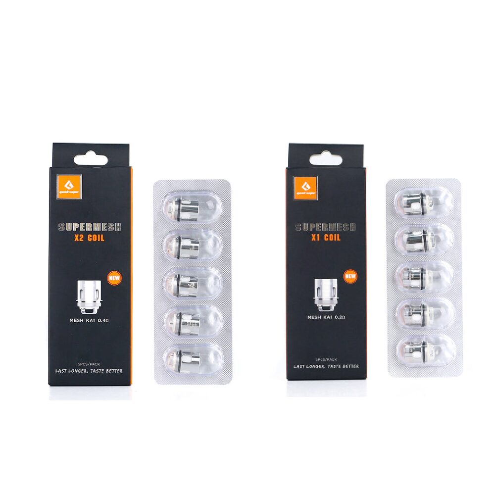 Geekvape Supermesh (Coils)(5-Pack) - Group Photo