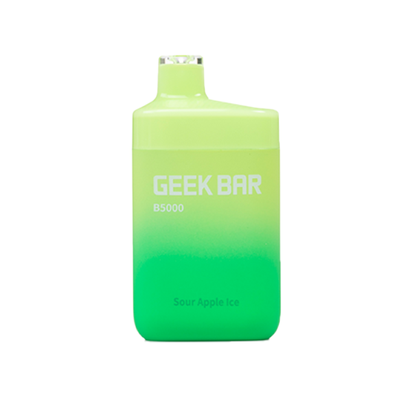 Geek Bar B5000 Disposable 5000 Puffs 14mL 50mg | MOQ 10 | Sour Apple Ice