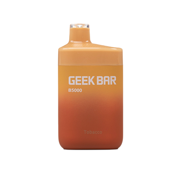 Geek Bar B5000 Disposable 5000 Puffs 14mL 50mg | MOQ 10 | Tobacco