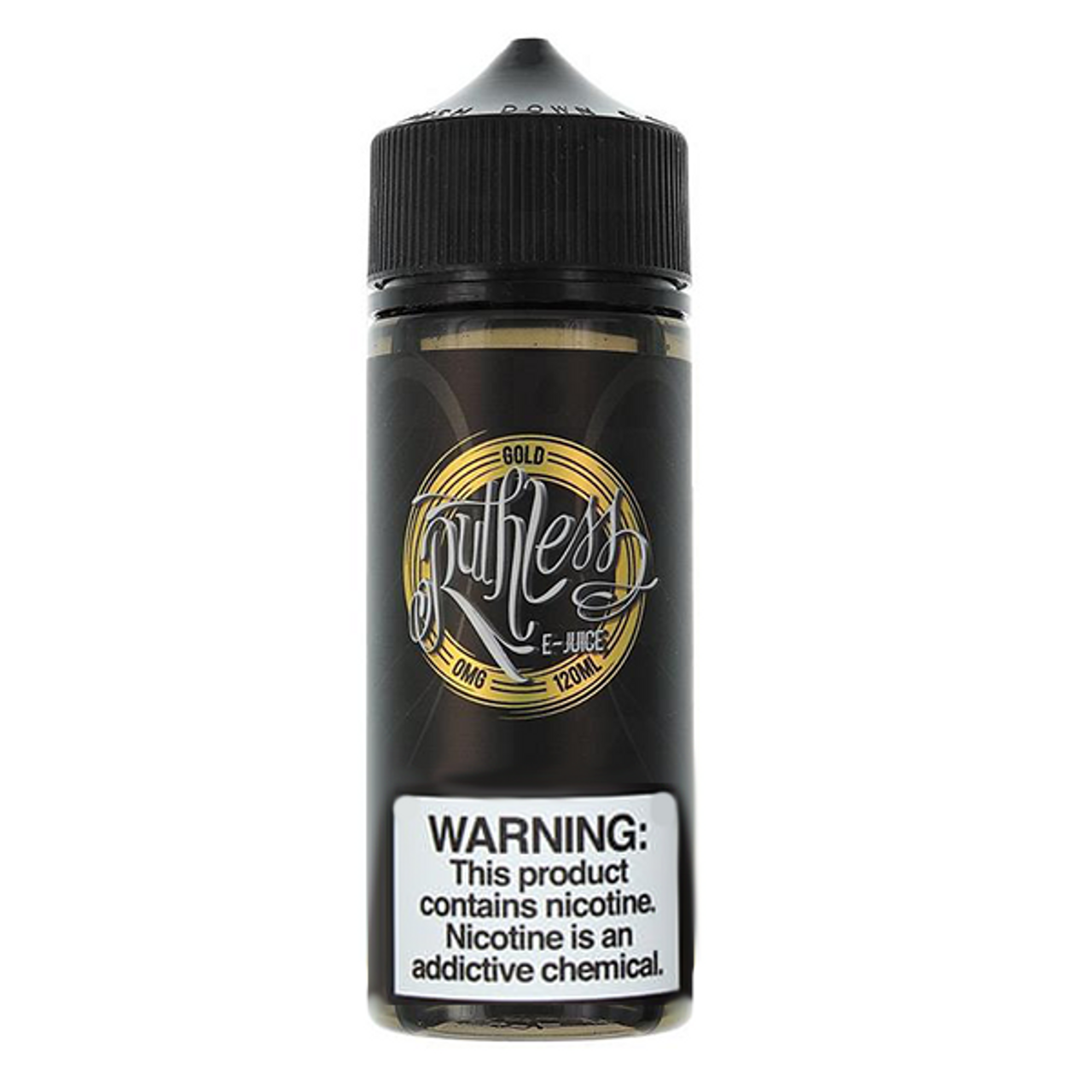 Ruthless Series E-Liquid | 120mL | 0mg | Freebase | Gold 