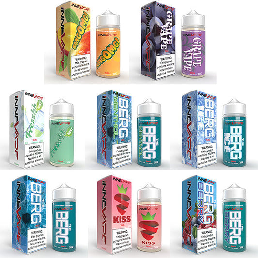 Innevape TFN Series E-Liquid | 100mL | (Freebase) | Group Photo