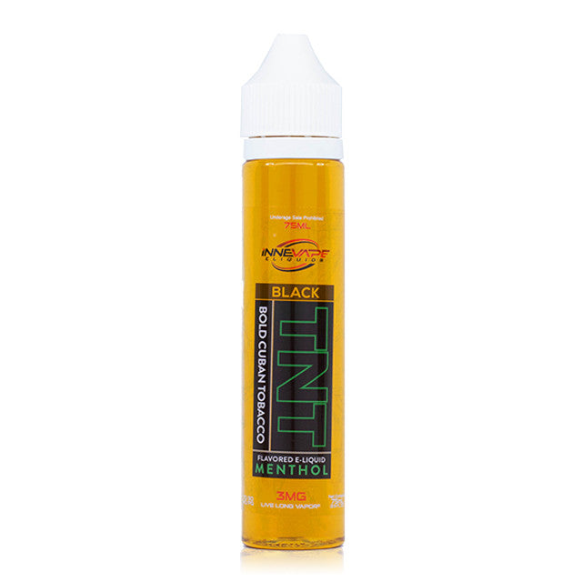 Innevape TNT Series E-Liquid 75mL (Freebase) TNT Black Menthol