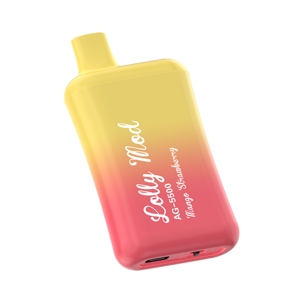 Lolly Mod Disposable 5500 Puffs 14mL 50mg | MOQ 10 | Mango Strawberry