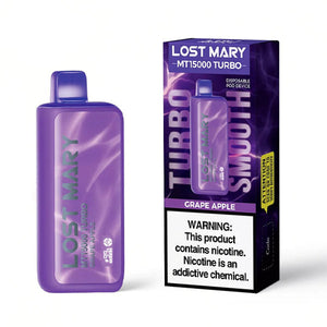 Lost Mary MT15000 Disposable(5 Pack)  - grape apple with packaging