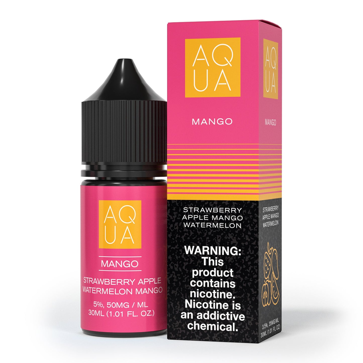 Aqua (LIQ Salt) | 30mL | 50mg | Pure Mango with packaging