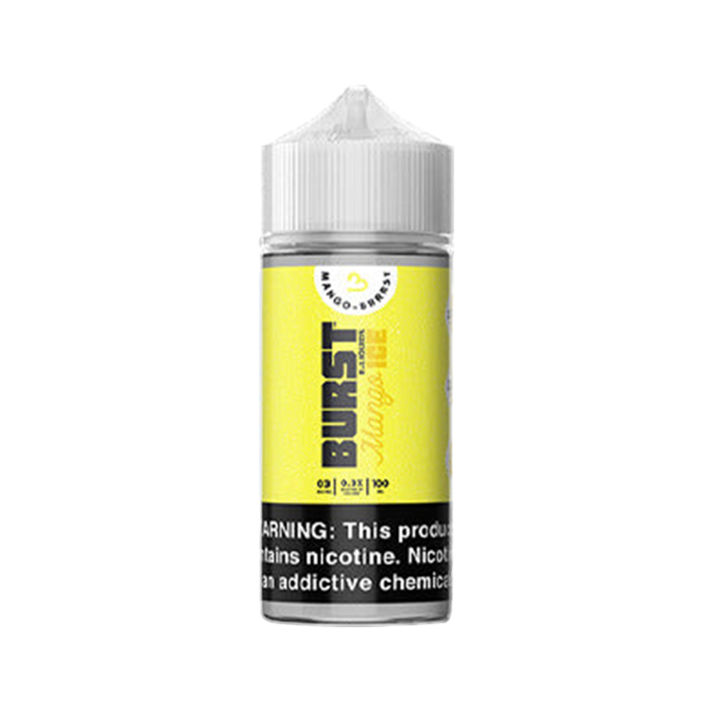 Burst Series E-Liquid | 100mL | 3mg | Freebase | Mango Ice