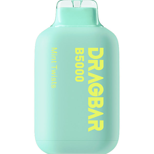 DRAGBAR B5000 Disposable | 5000 Puffs | 13mL | 50mg | MOQ 5 | Mint Twists