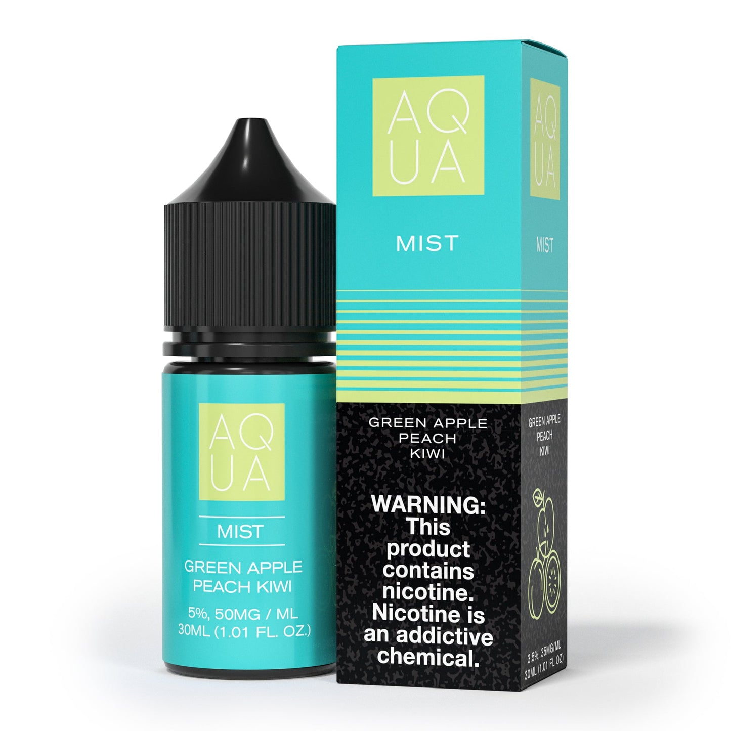 Aqua (LIQ Salt) | 30mL | 50mg | Mist with packaging