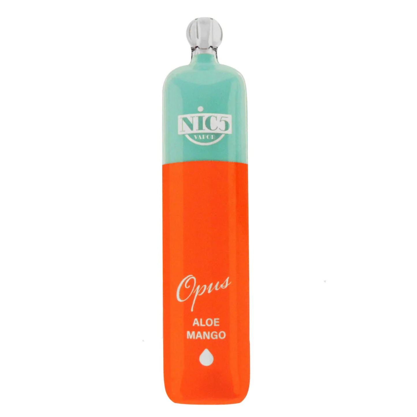 Nic5 Disposable 2500 Puffs 6.5mL 50mg | MOQ 10 | Aloe Mango