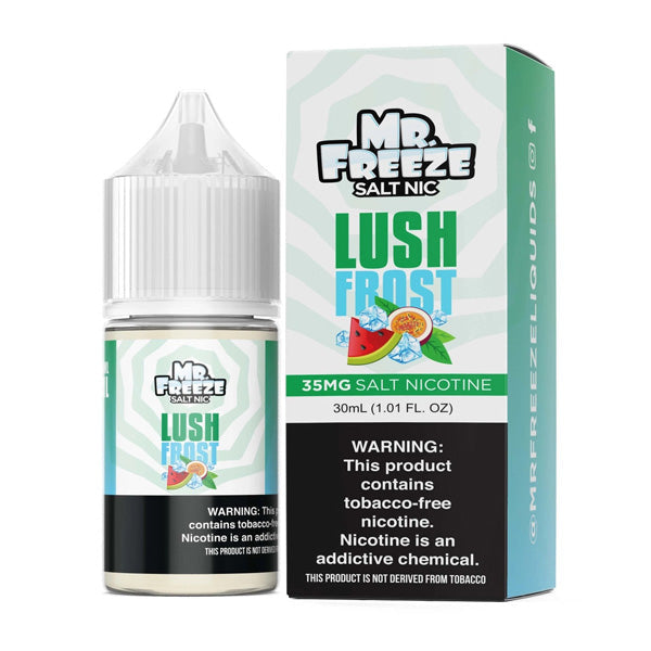 Mr. Freeze TFN Salt Series E-Liquid | 30mL | 35mg | Salt Nic | Lush Frost with packaging