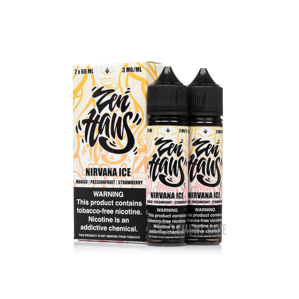 Zen Haus Series E-Liquid 120mL – Freebase – 60mL 2-Pack - Nirvana ICE