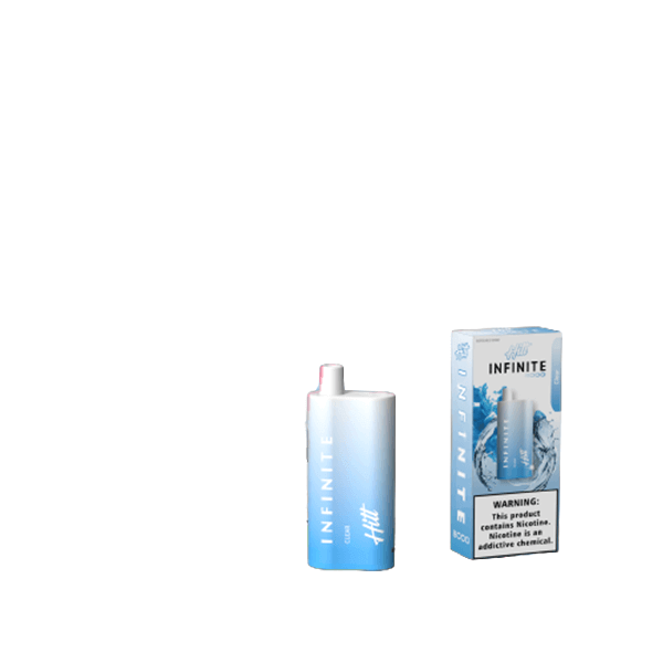 Hitt Infinite Disposable 8000 Puffs 20mL 50mg – MOQ 10 - Clear